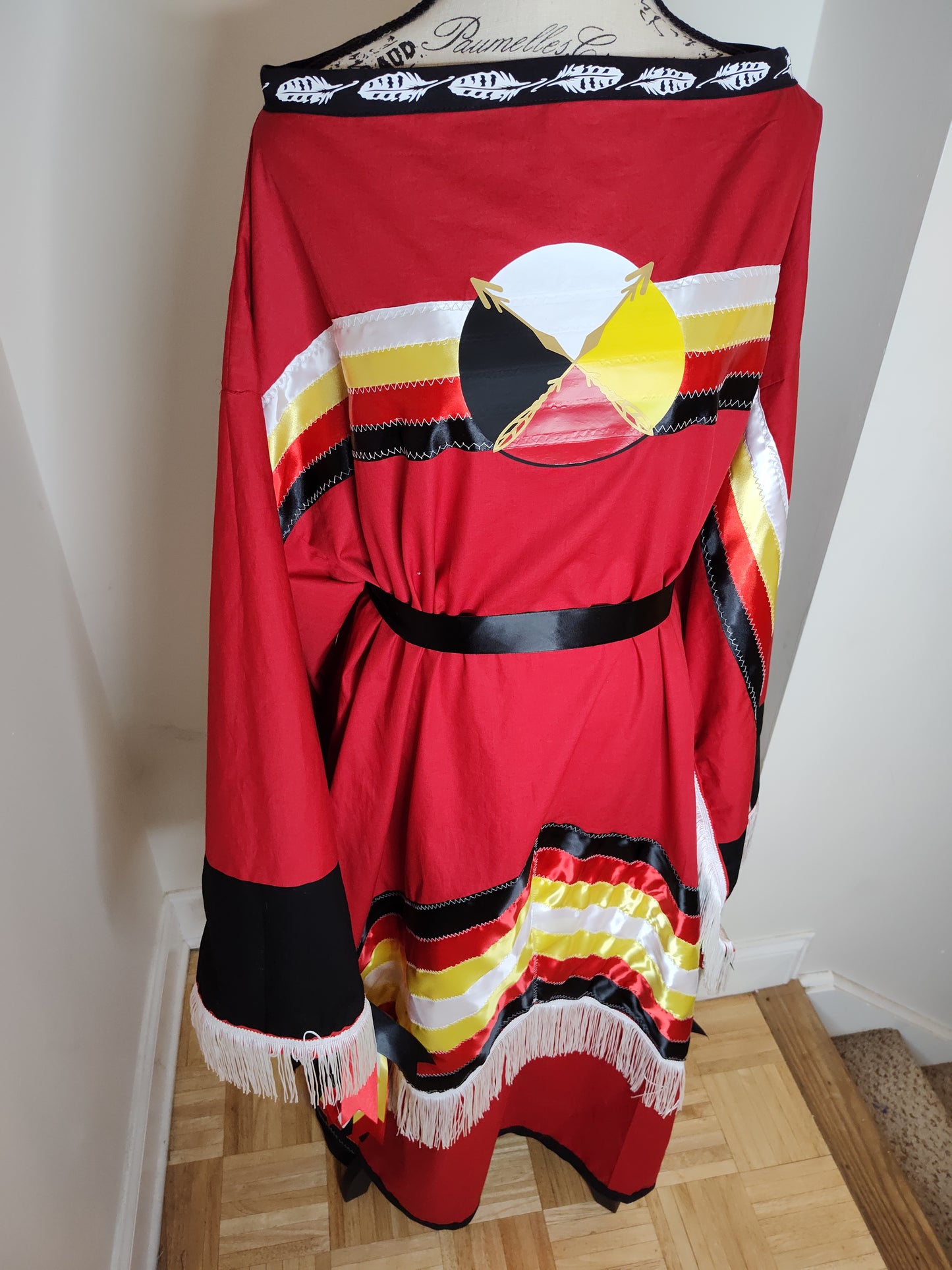 Medicine Wheel Tradecloth Dress